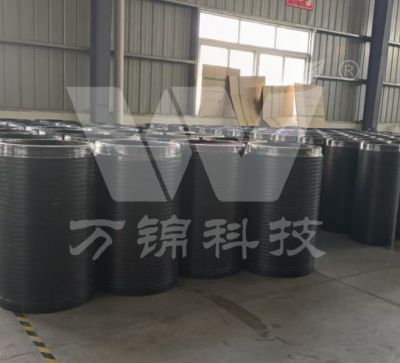 柔性自鎖接口聚乙烯纏繞實(shí)壁管（頂拉管）